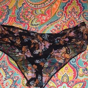 Torrid Multicolor Floral Lace Panties